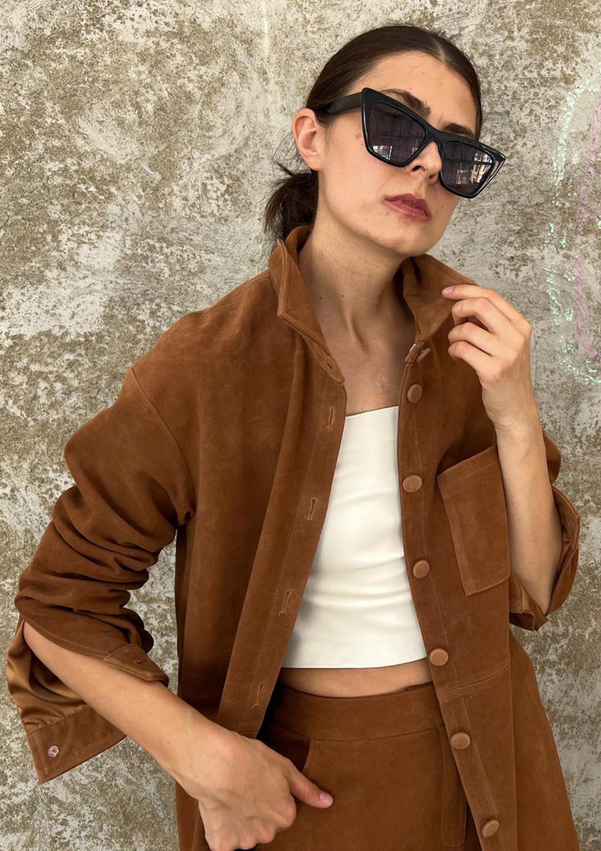 MONTPELLIER SHIRT SUEDE