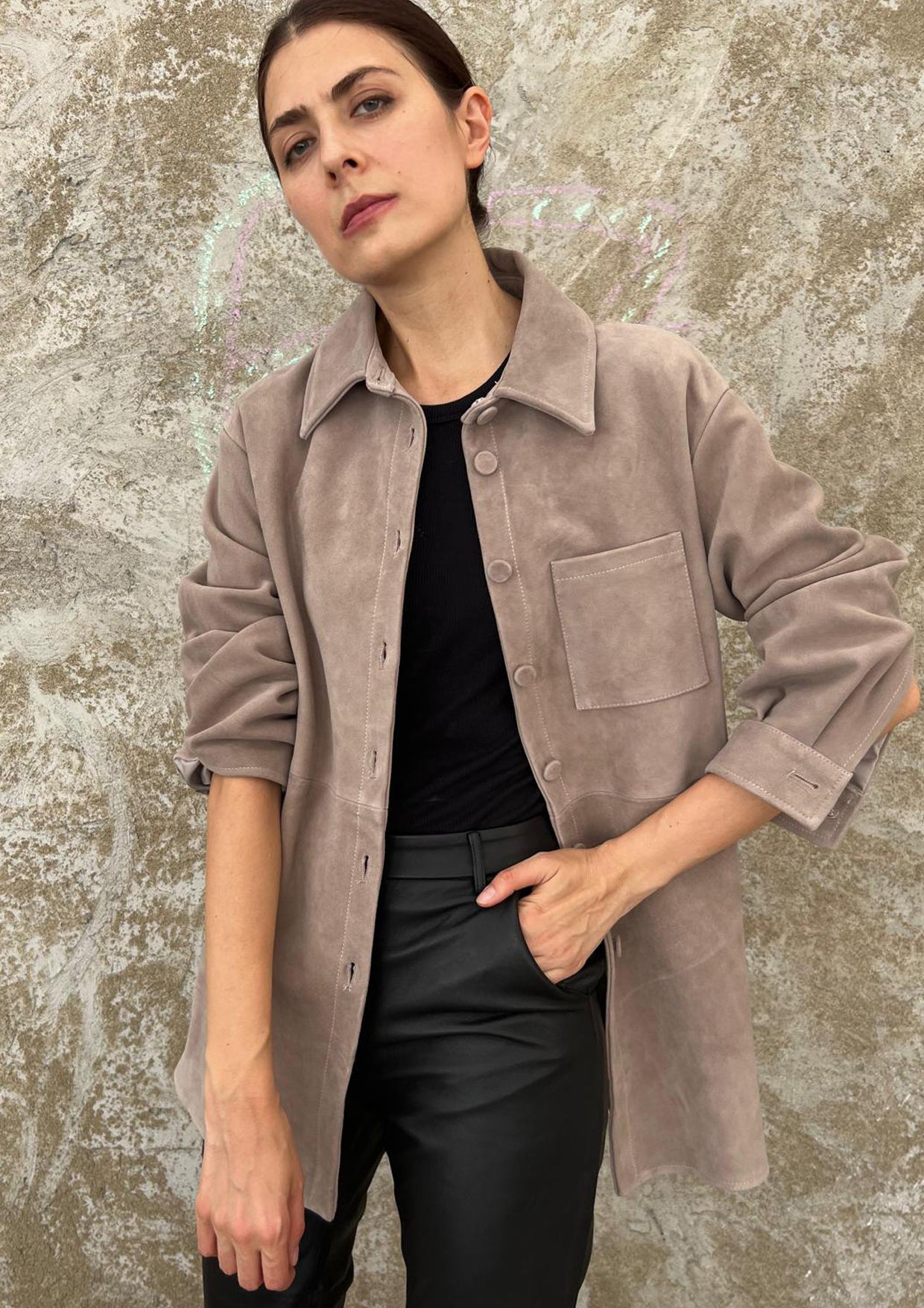 MONTPELLIER SHIRT SUEDE