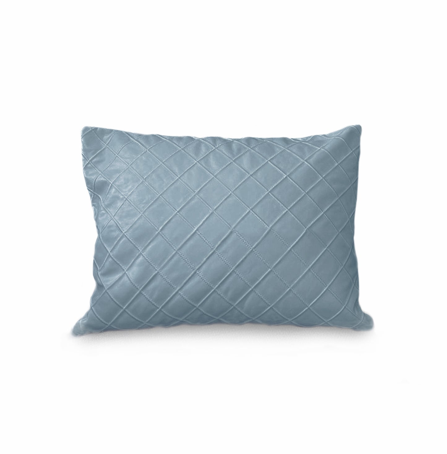 DIAMOND LEATHER PILLOW CASE L
