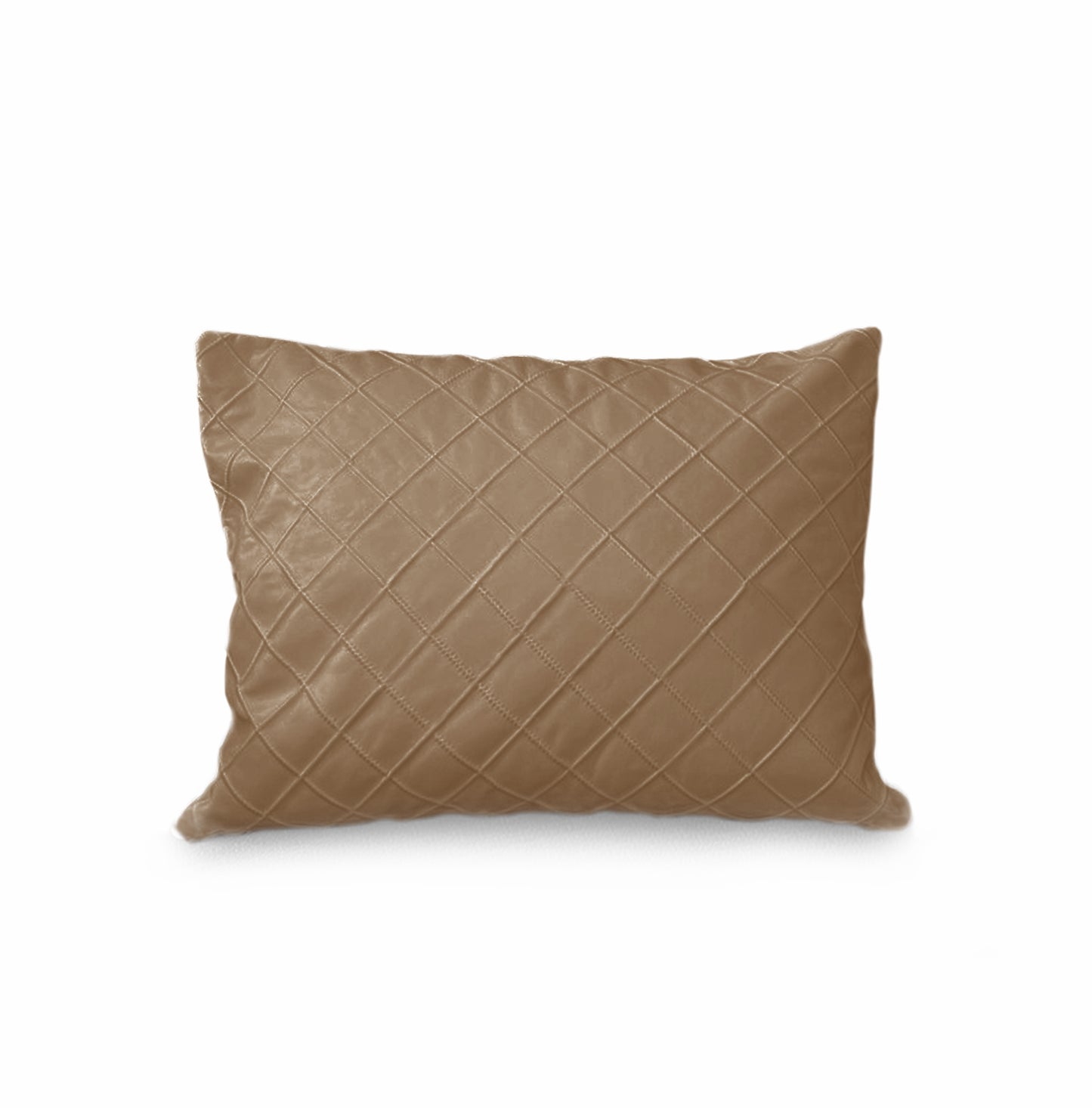 DIAMOND LEATHER PILLOW CASE L