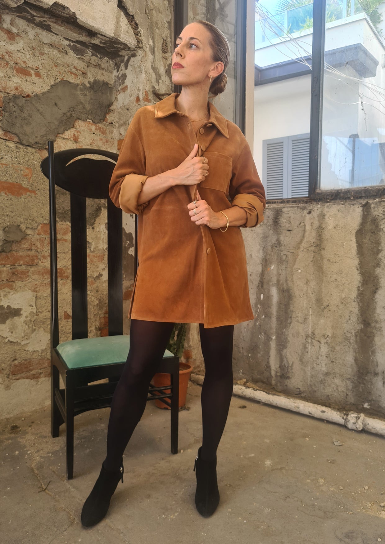 MONTPELLIER SHIRT SUEDE