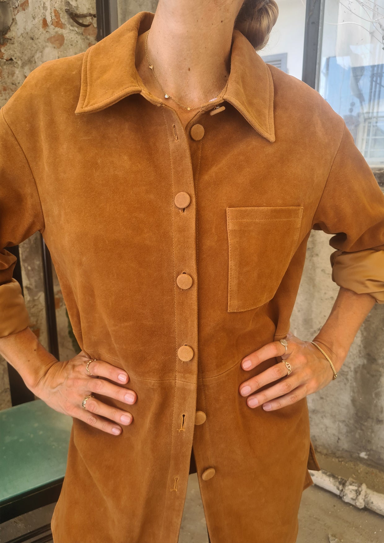 MONTPELLIER SHIRT SUEDE