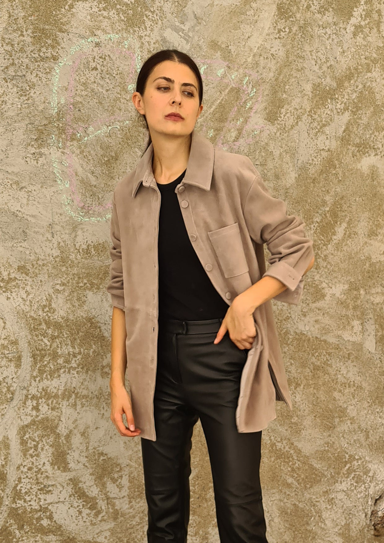 MONTPELLIER SHIRT SUEDE
