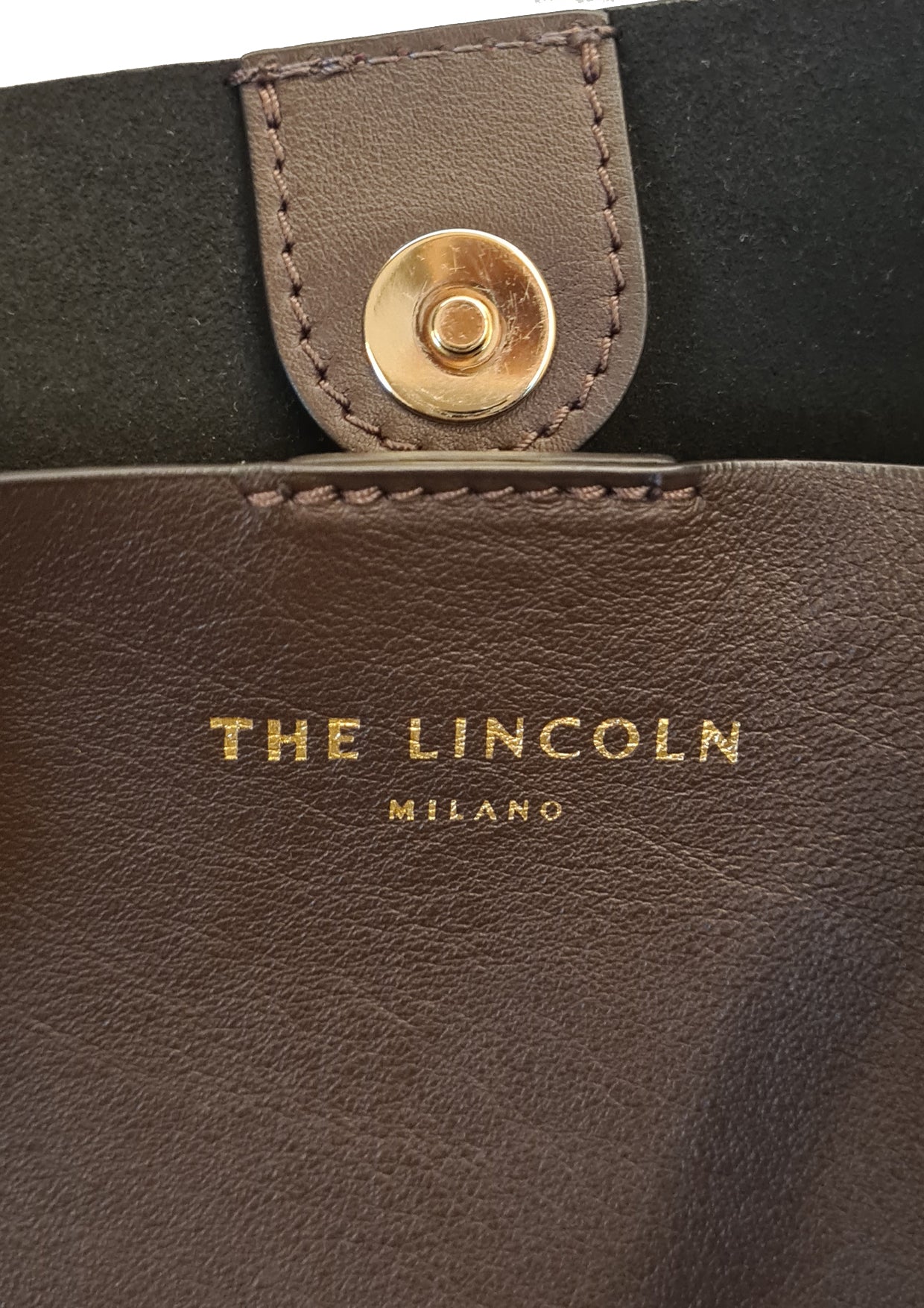 WORLD MAP TOTE - BROWN