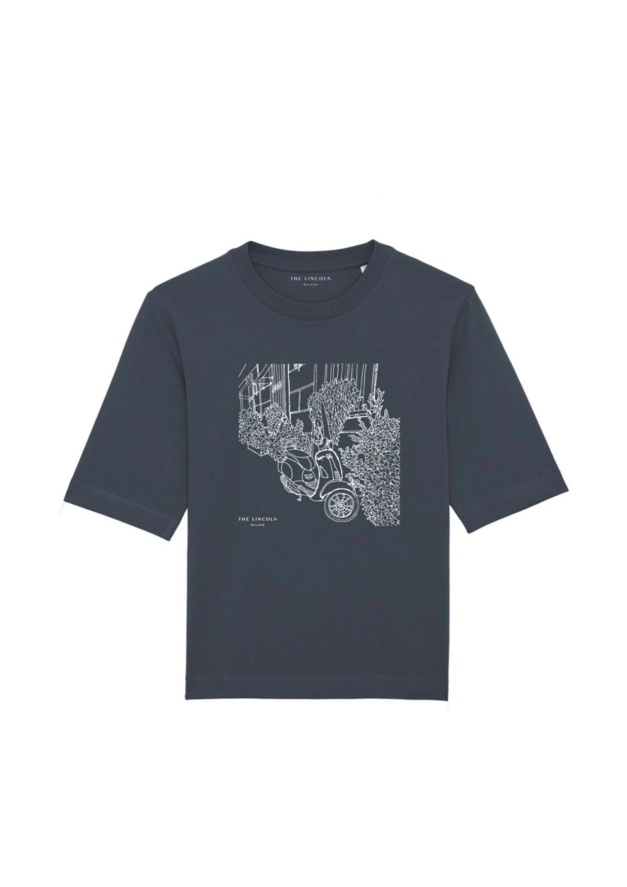 VESPA T-SHIRT NAVY