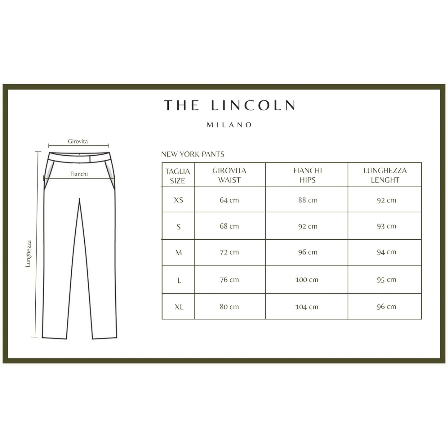 NEW YORK STRAIGHT PANTS