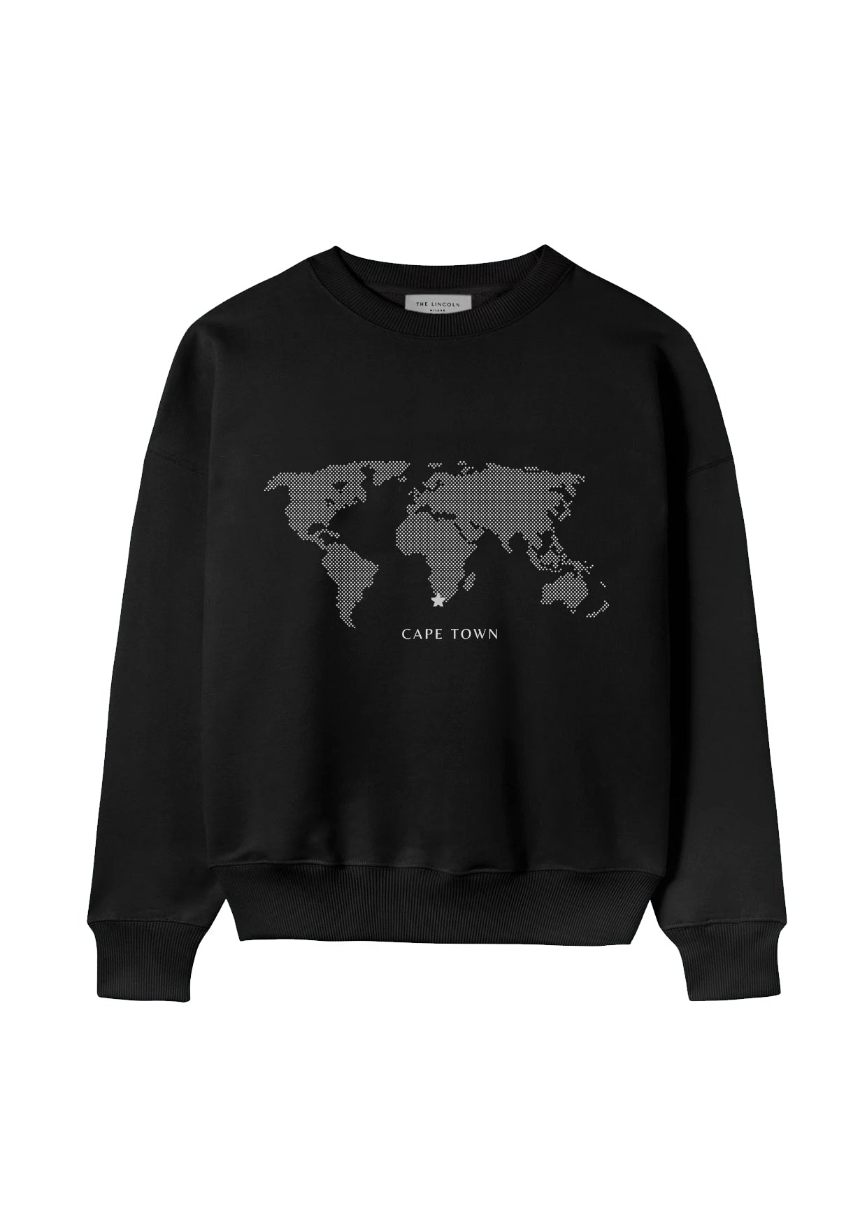 WORLD MAP SWEATER PIN IT!