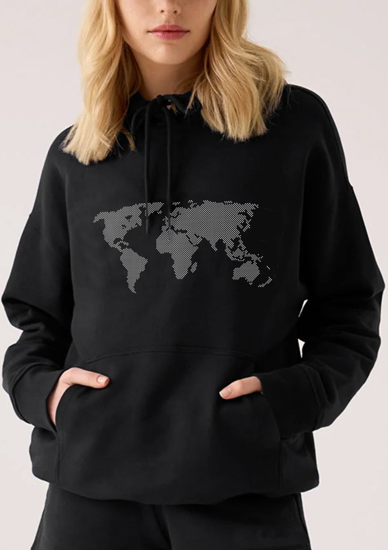 WORLD MAP HOODIE