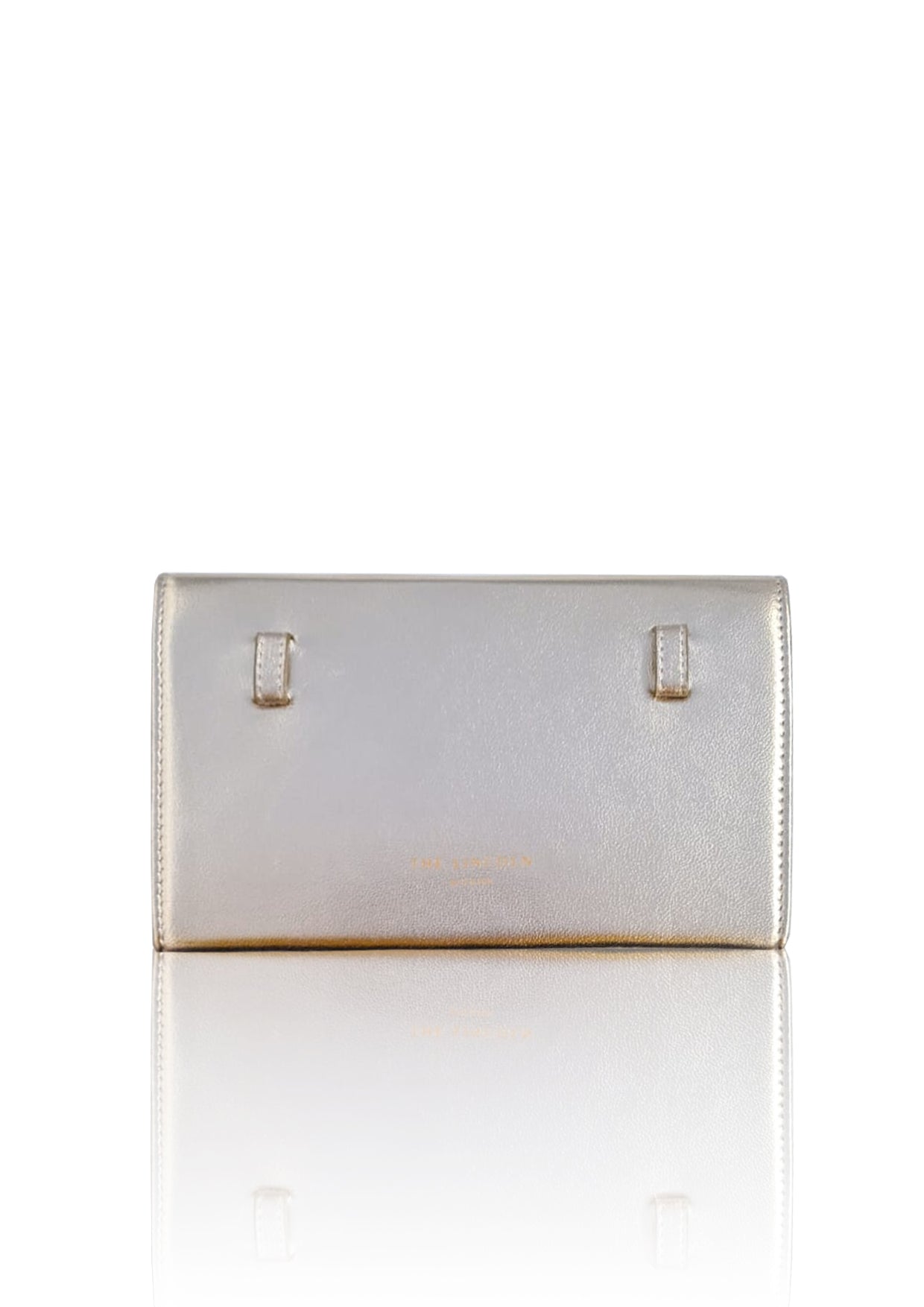WORLD MAP WALLET - GOLD